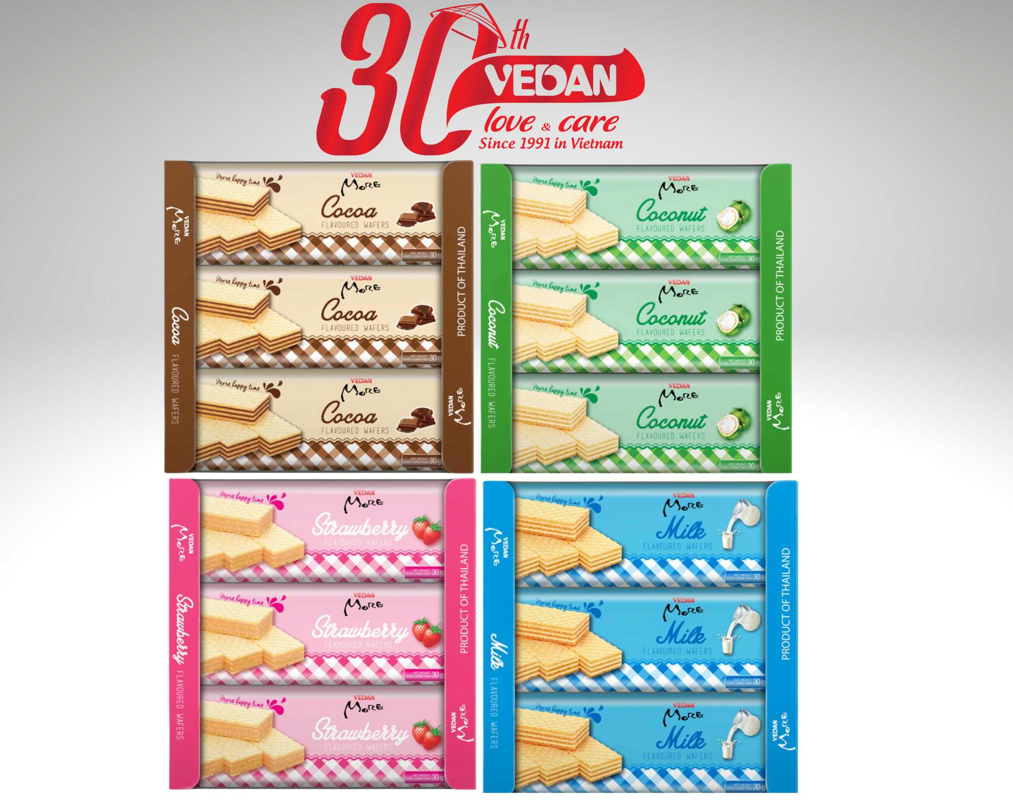 Bánh Kem Xốp VEDAN MORE 360g