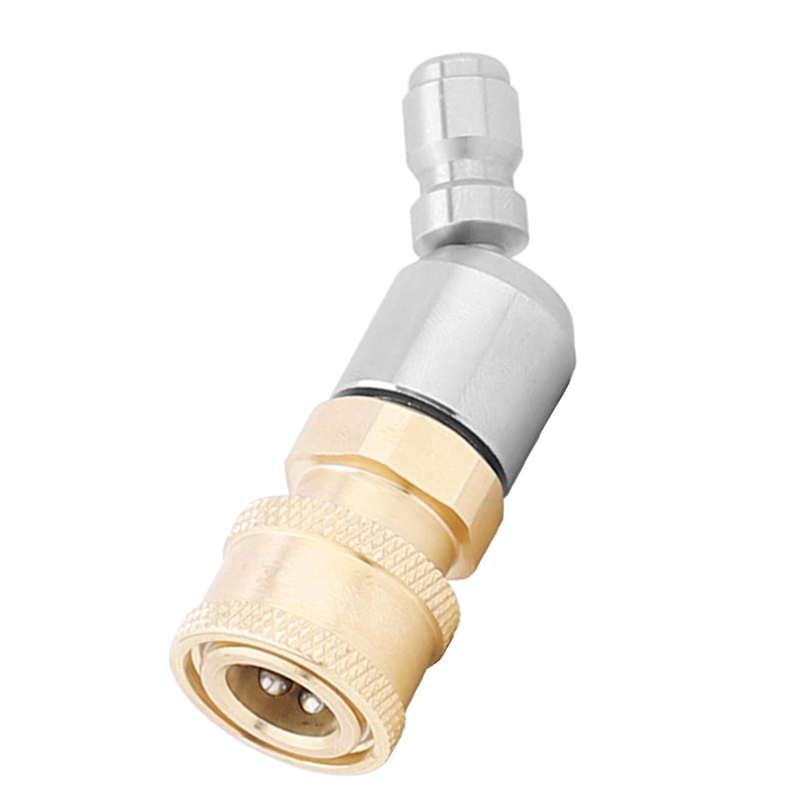1/4” Pressure Washer Quick Connect Coupler, Female Quick Connect Fittings Pressure Washer Adapters
