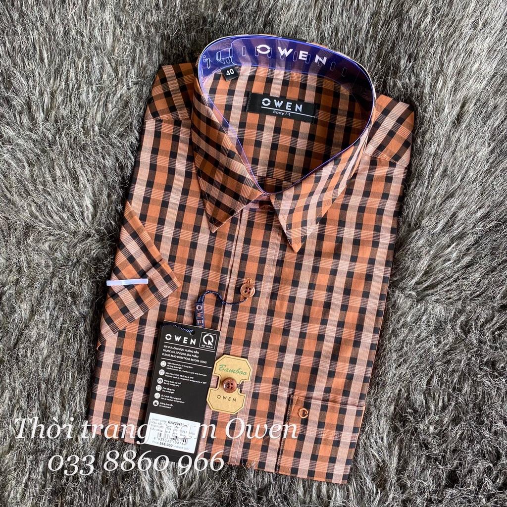 Mua OWEN Áo sơ mi trắng ngắn tay Owen chất sồi 2275222753 Slimfit Regularfit Regular Có túi 40 tại Thời trang nam Owen 966 #28 Mua OWEN Áo sơ mi trắng ngắn tay Owen chất sồi 2275222753 Slimfit Regularfit Regular Có túi 40 tại Thời trang nam Owen 966