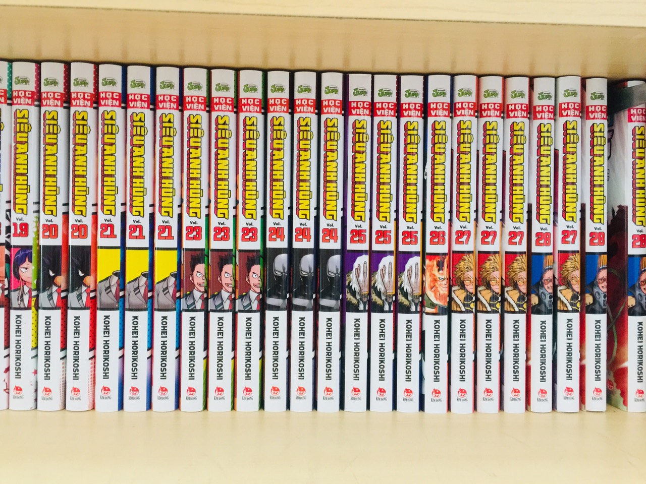 Combo bộ 35 tập My Hero Academia - Học Viện Siêu Anh Hùng