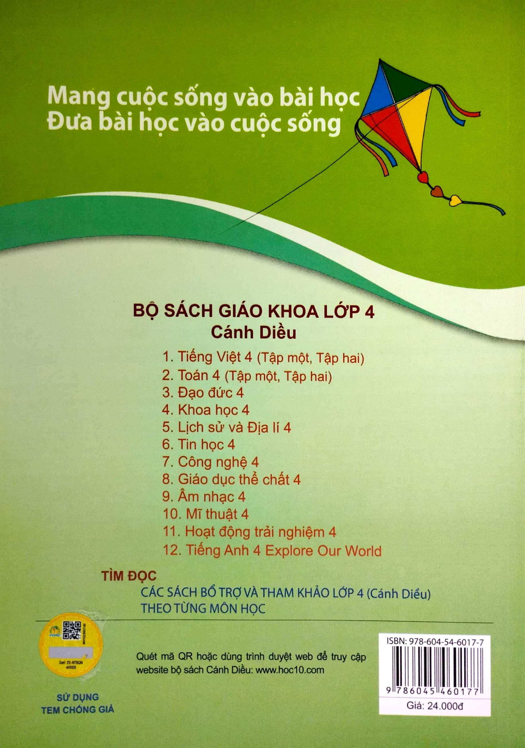 Vở Bài Tập Toán 4 - Tập 2 (Cánh Diều) (2023)