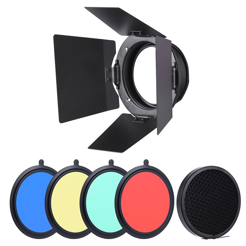 4 cái Bộ lọc Gel màu cho Neewer Godox 180W