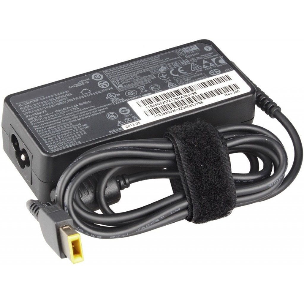 Sạc dành cho laptop Lenovo 20V-3.25A Adapter Lenovo (Chuẩn USB)