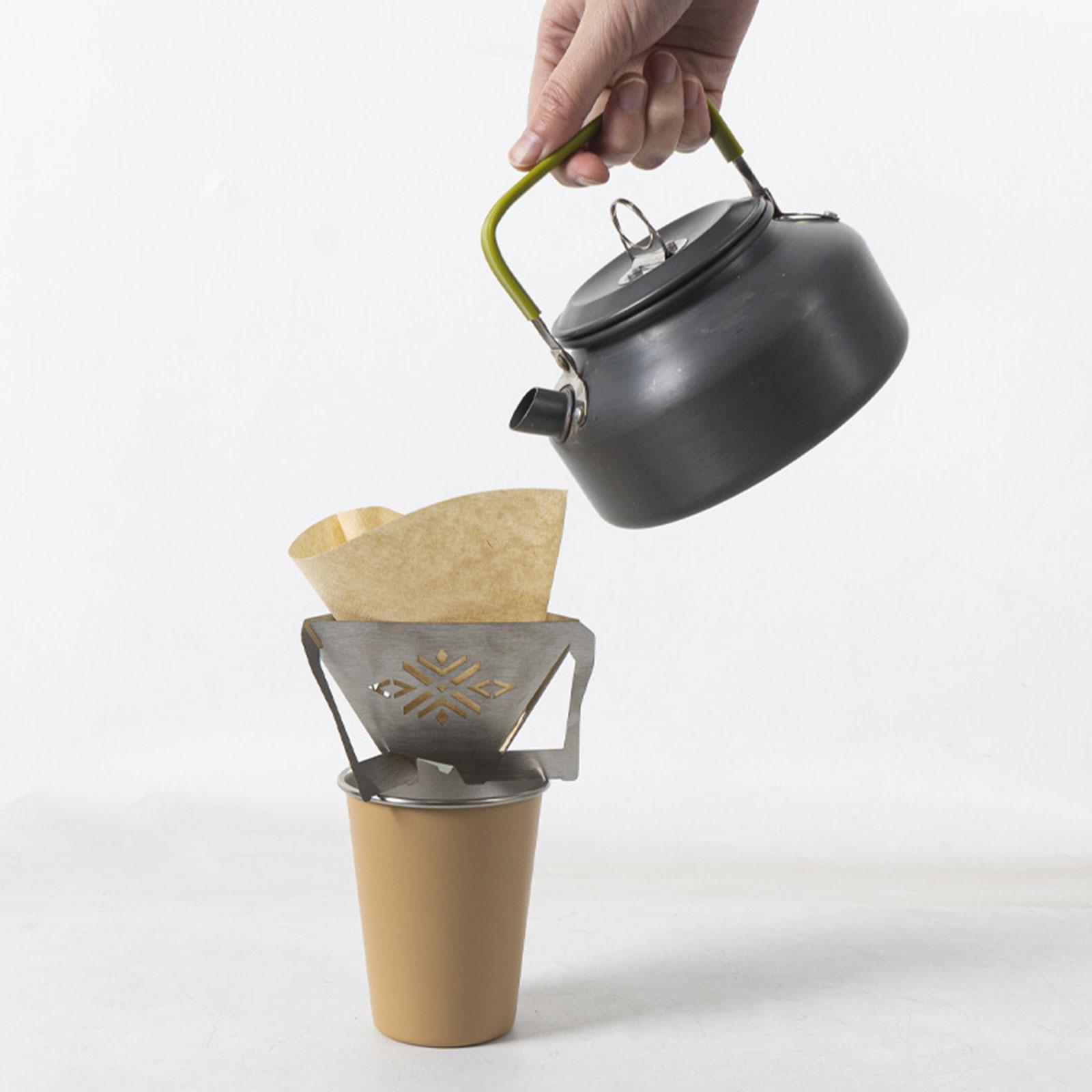 Coffee Drip Rack Coffee Making Tools Portable for Outdoor Fishing Home