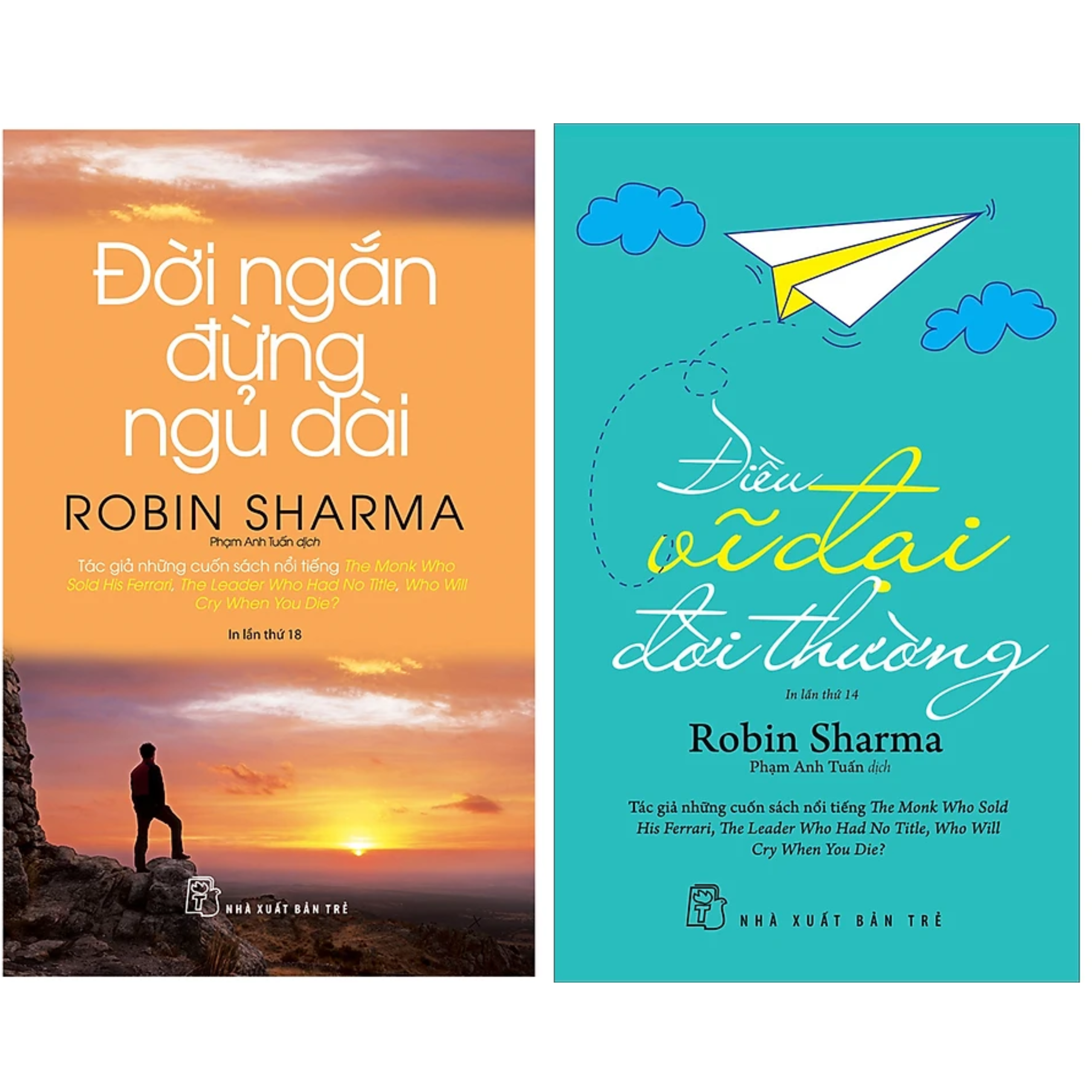 Combo 2Q: Đời Ngắn Đừng Ngủ Dài + Điều Vĩ Đại Đời Thường - Robin Sharma