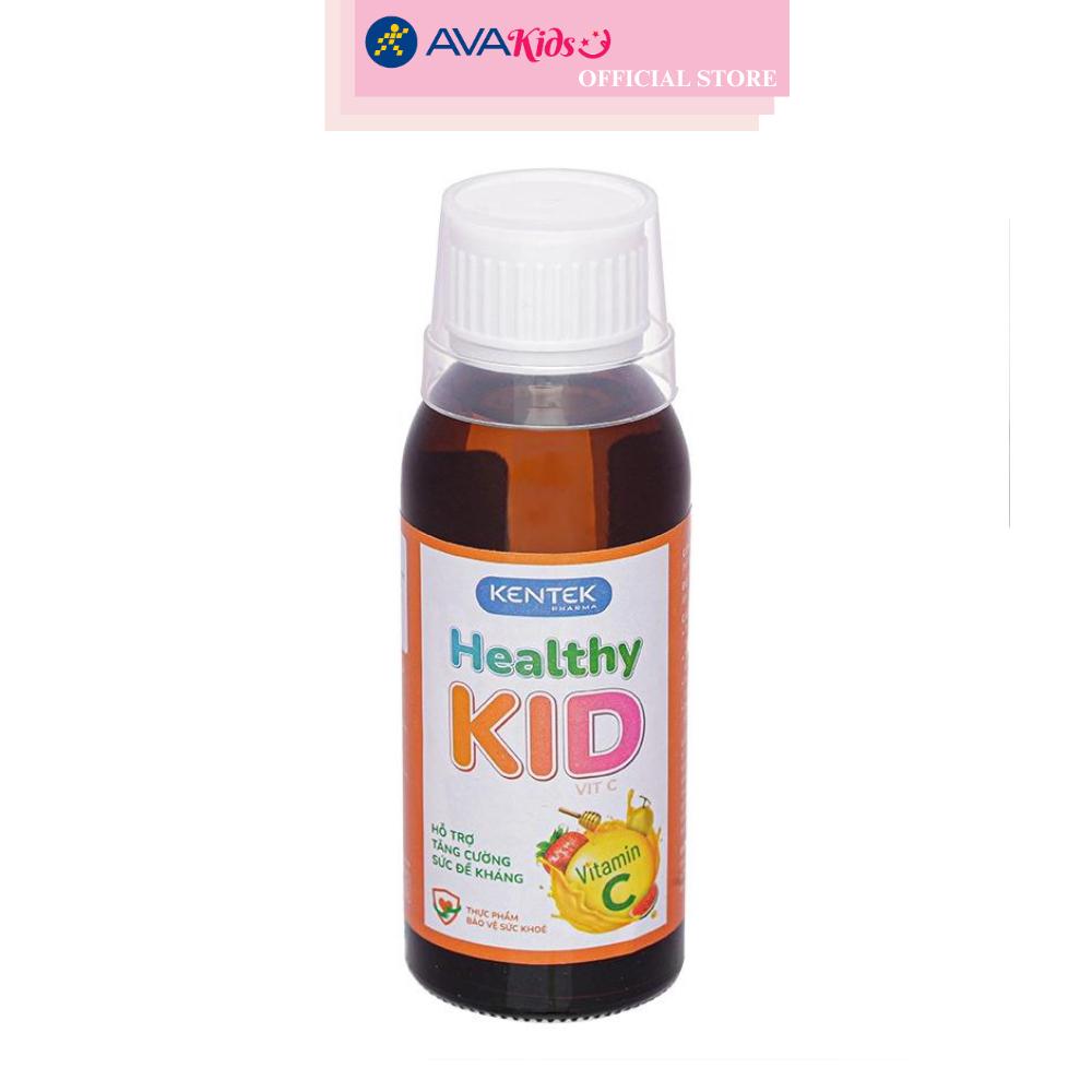 Siro Kentek Healthy Kid Vitamin C hỗ trợ tăng cường sức đề kháng 100 ml (từ 1 tuổi)