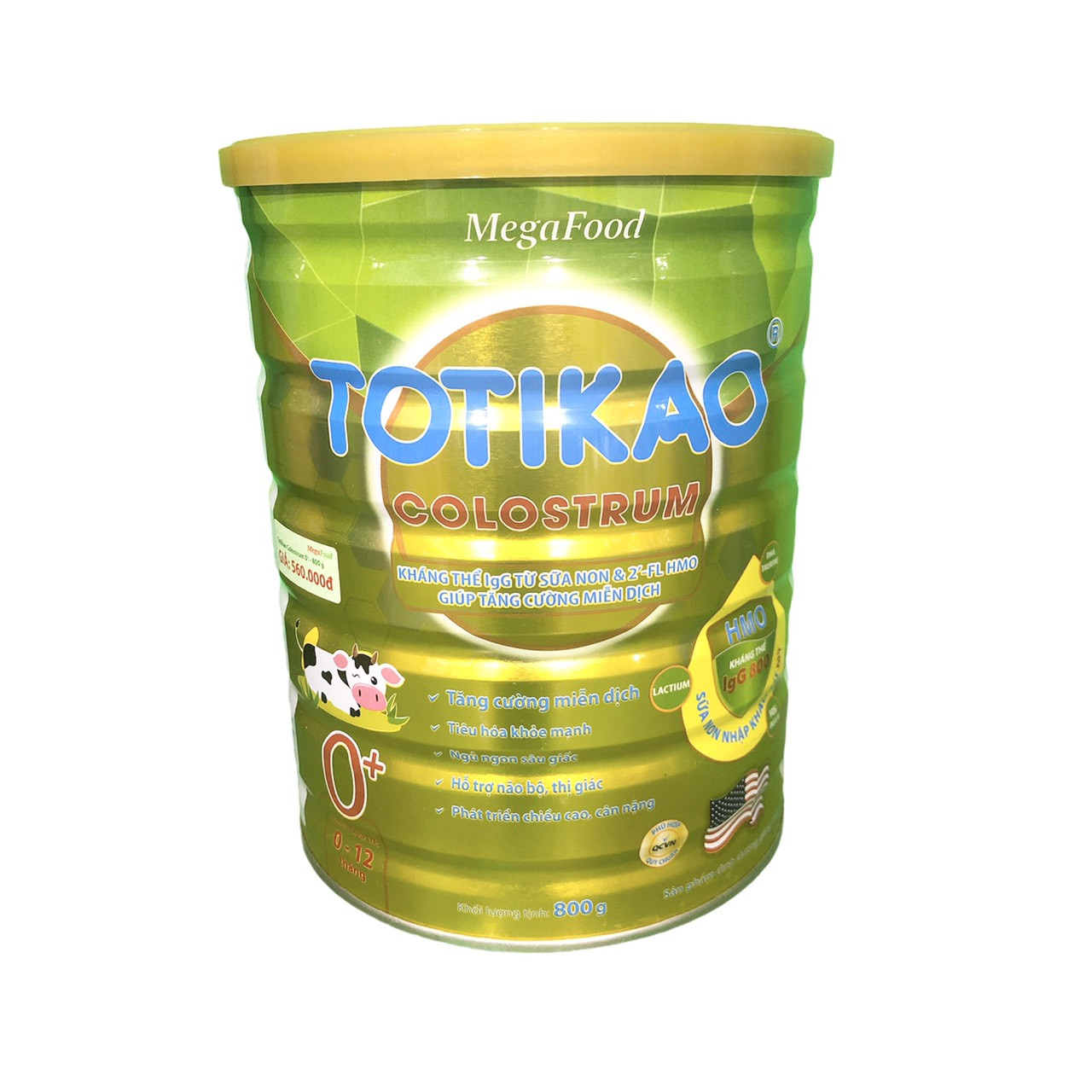 Sữa bột Megafood Totikao colostrum 0+ 800g