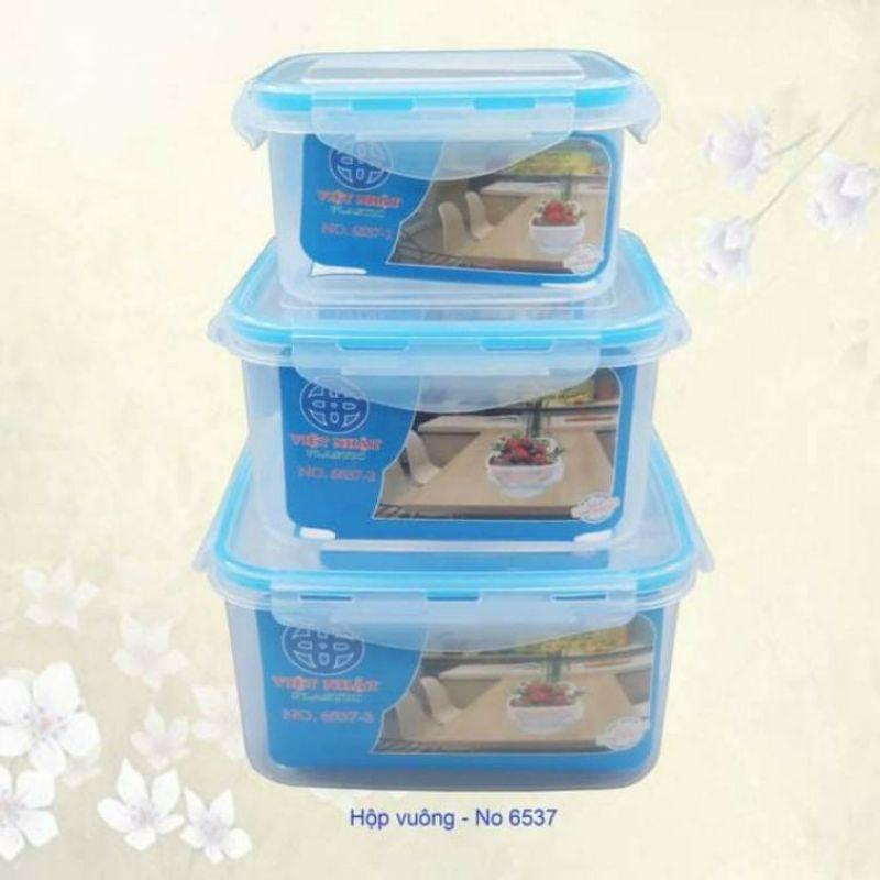 HỘP CHỮ NHẬT 6535 NHỰA ĐỰNG THỰC PHẨM VIỆT NHẬT