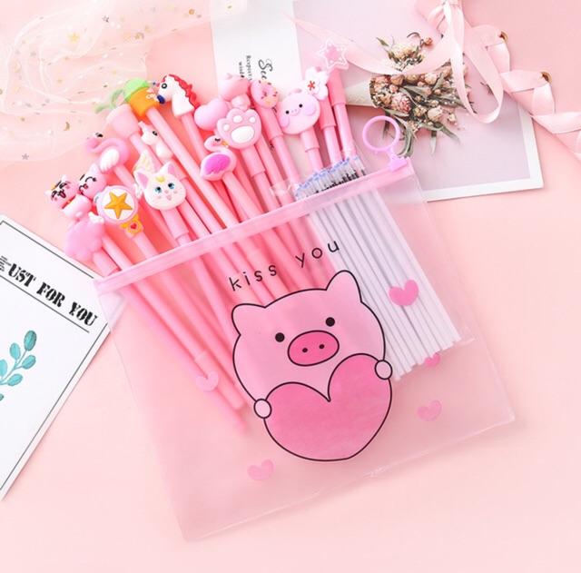 Combo 10 - 20 Bút Nước Hình Và Ruột Bút