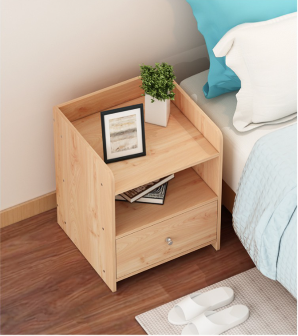 Tủ đầu giường vân gỗ sang trọng thiết kế nhỏ gọn  FNL-104
