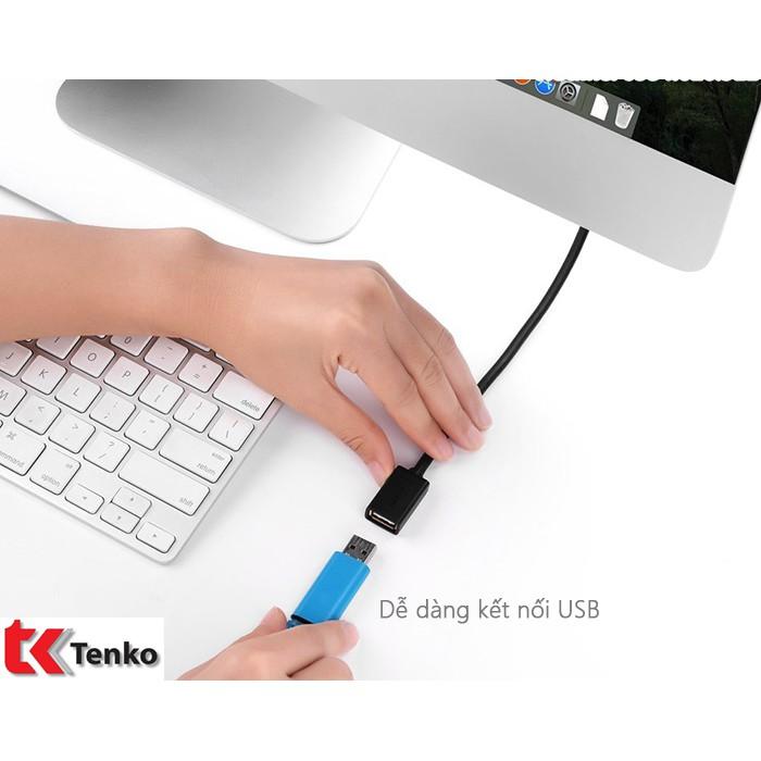 Cáp nối dài USB chuẩn 2.0 chính hãng Ugreen 10317 dài 3M - Hàng chính hãng