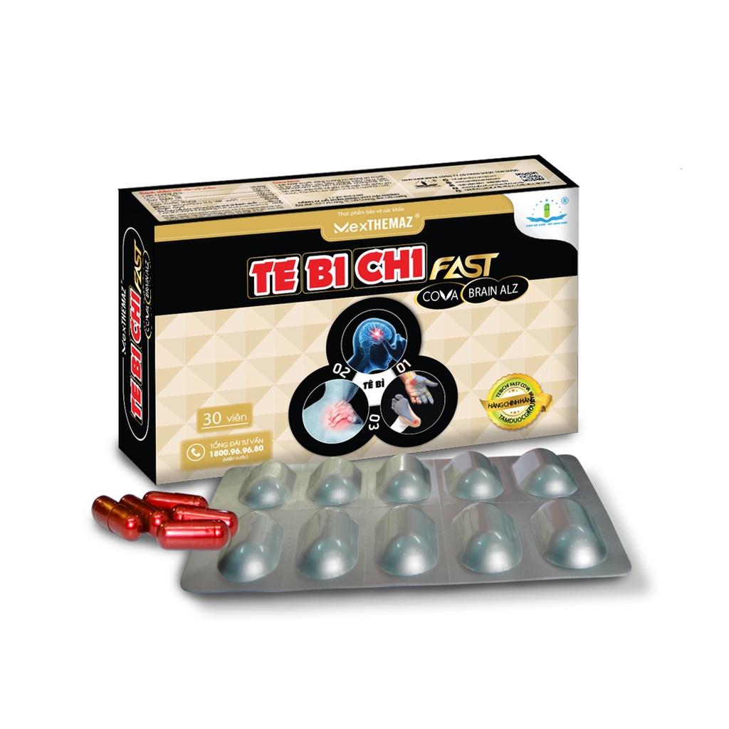 Bộ Sản Phẩm Giảm Đau Xương Khớp, Tê Bì Chân Tay, Đau Mỏi Vai Fast 30 Viên + Tê Nhức Chi Fast 50 Viên