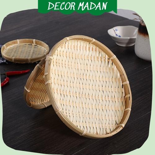 Mẹt Tre Tròn 14-16-18cm mẹt đựng đồ ăn Nhật Bản,hạt hướng dương, đồ ăn vặt quán cafe - MADAN