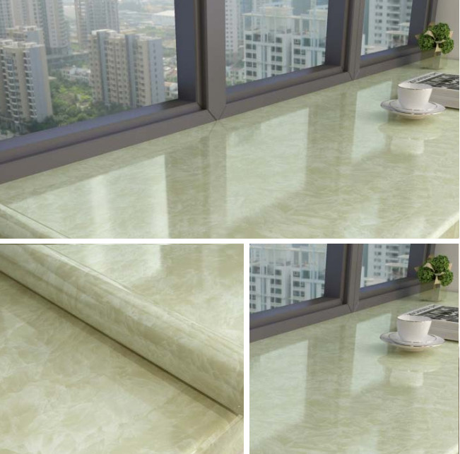 5M GIẤY DECAL DÁN BẾP TRÁNG NHÔM CÁCH NHIỆT KEO SẴN KHỔ 60CM MẪU VÂN ĐÁ MỚI NHẤT DB023 MẪU ĐÁ VÂN ĐƠN GIẢN