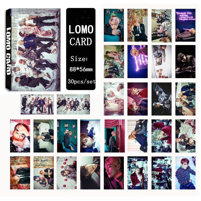 Lomo card BTS &quot;WINGS