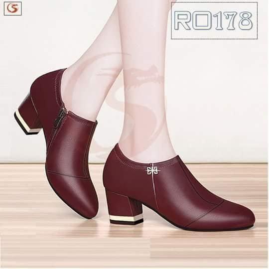 BOOT GÓT VIỀN 5CM RO178