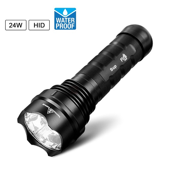 Đèn pin SupFire HID 24W độ sáng siêu khủng 1600Lumen