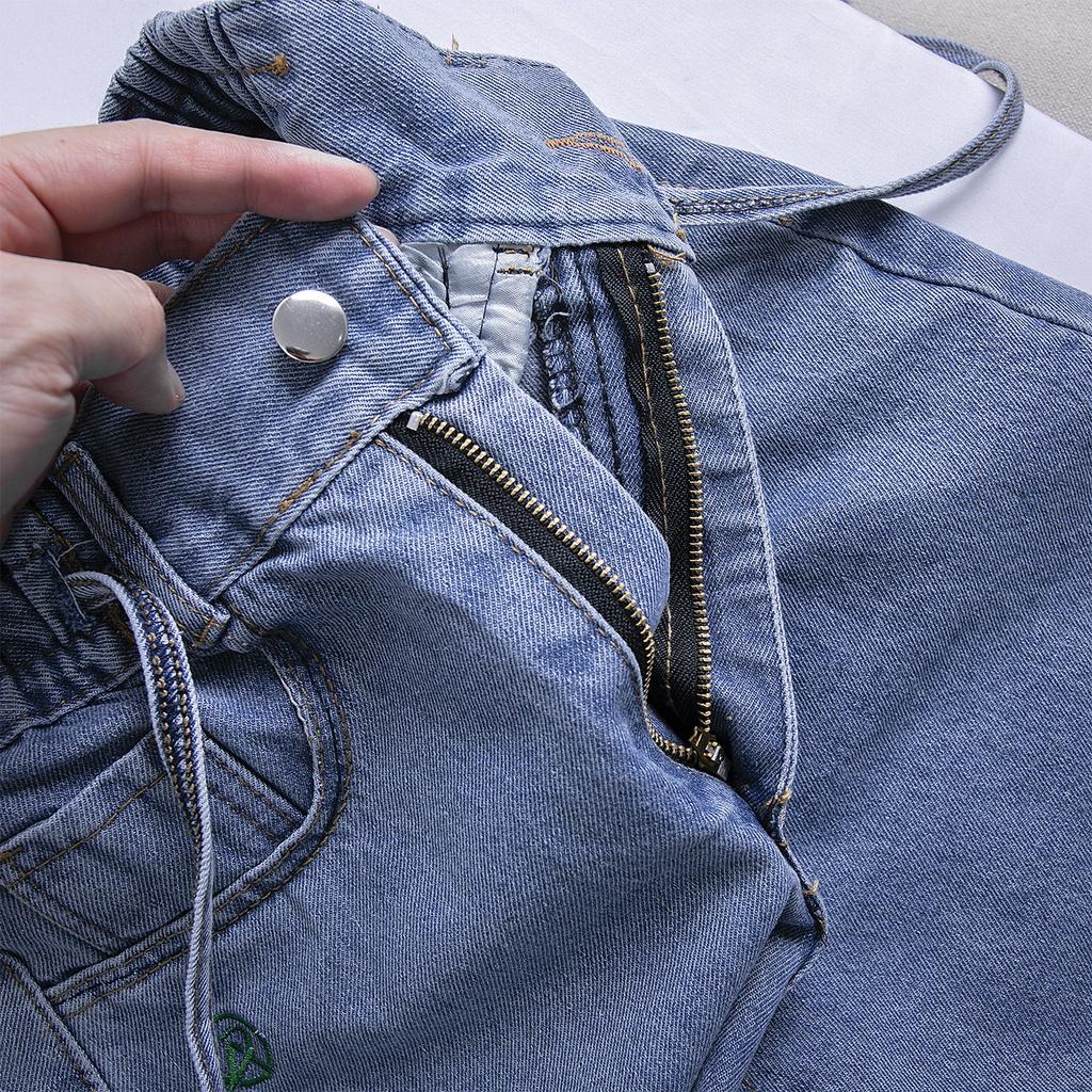 Quần Baggy Nam Nữ Unisex AROTI Chất Vải Jean Dày Dặn Đẹp Cao Cấp Dáng Suông Rộng Thể Thao Trẻ Trung J603-Đ