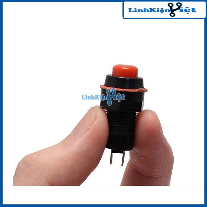 Bộ 5 Nút Nhấn Đề Vỏ Nhựa Không Giữ Trạng Thái