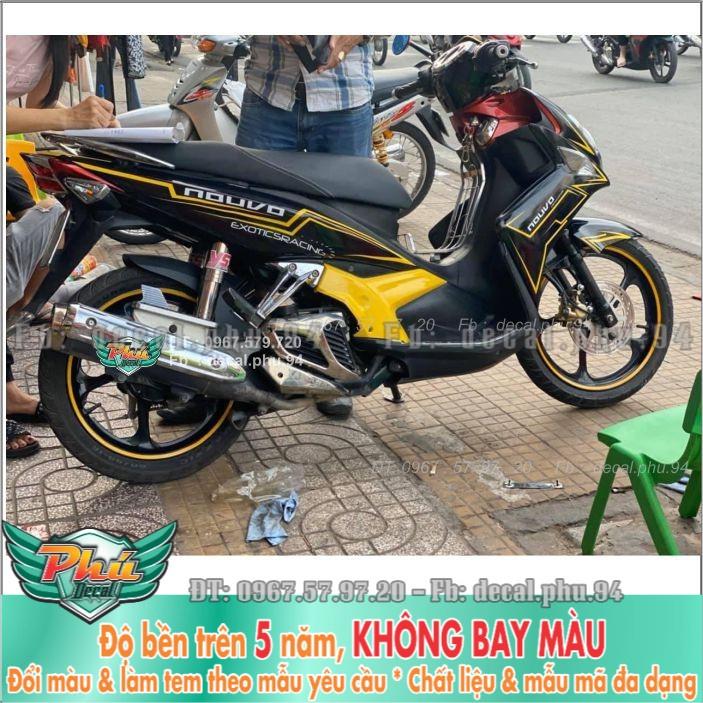 Tem rời Novo Lc Chỉ vàng đen