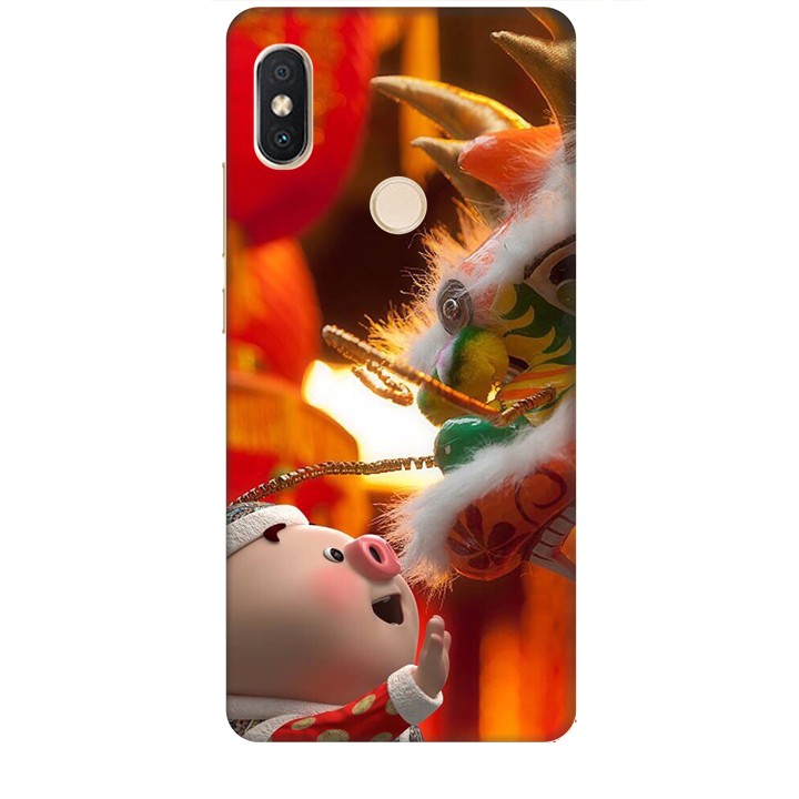 Ốp lưng dành cho điện thoại XIAOMI REDMI 2S Heo Múa Lân