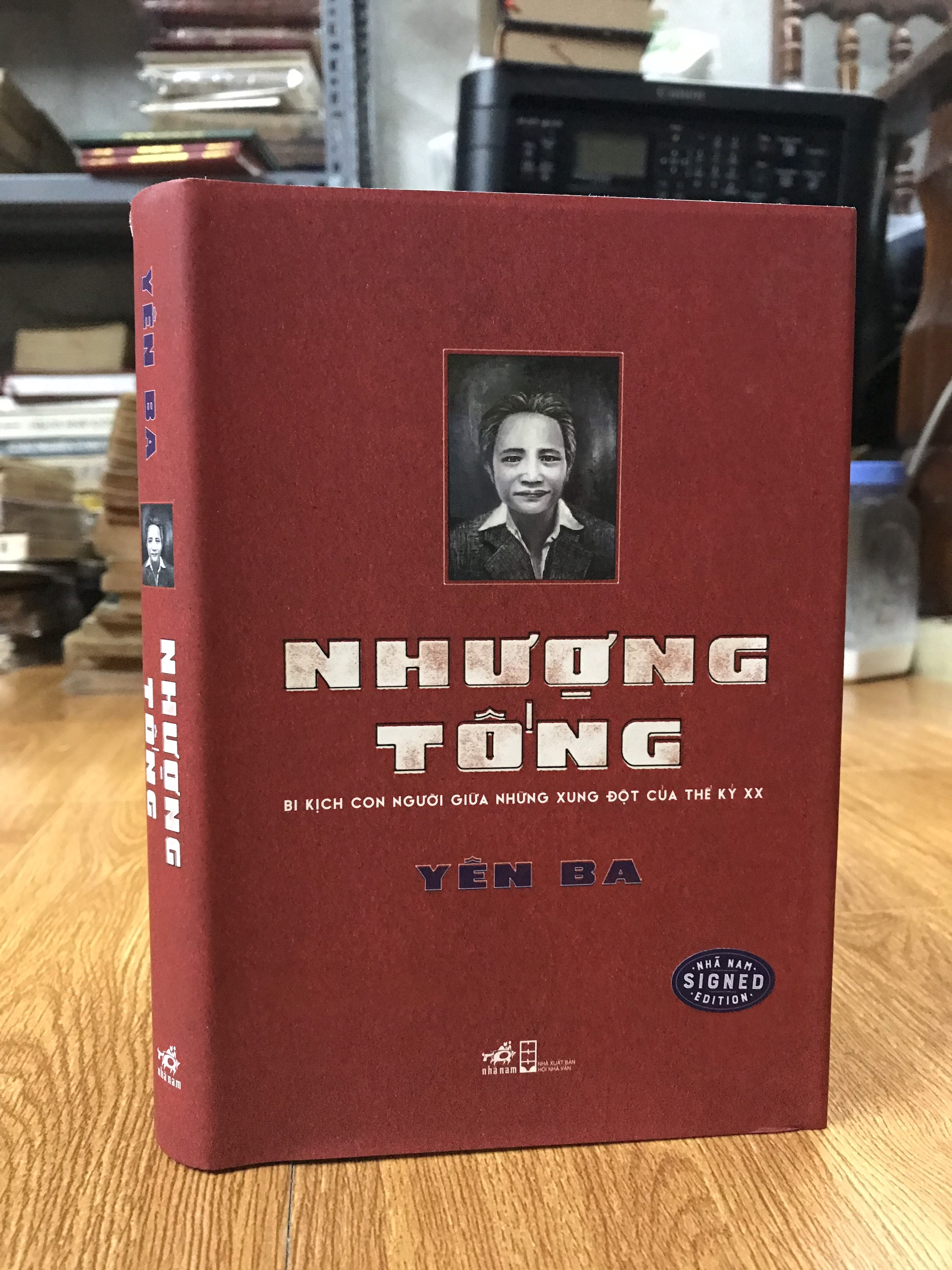 Combo sách về lãnh tụ Việt Nam Quốc Dân Đảng: Nguyễn Thái Học (Nhượng Tống) + Nhượng Tống (Yên Ba) bản bìa cứng tặng kèm bookmark