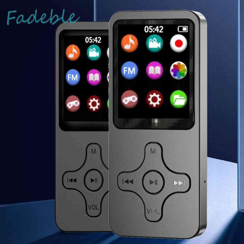 Máy Nghe Nhạc MP4 Video MP3 FM Radio Bluetooth 5.0 Đi Bộ Dành Cho Học Sinh