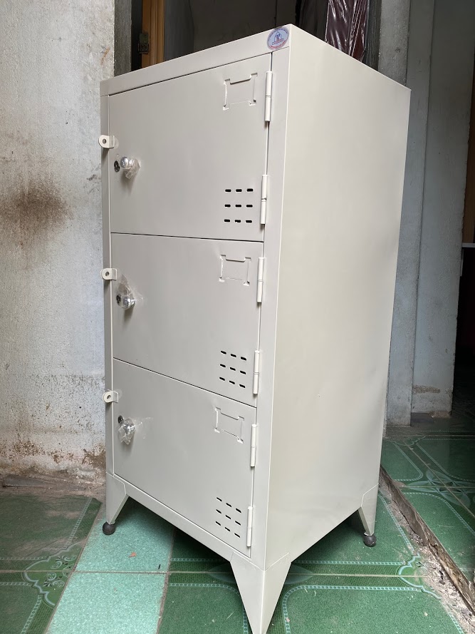 Tủ hồ sơ 3 cánh sơn tĩnh điện cao cấp