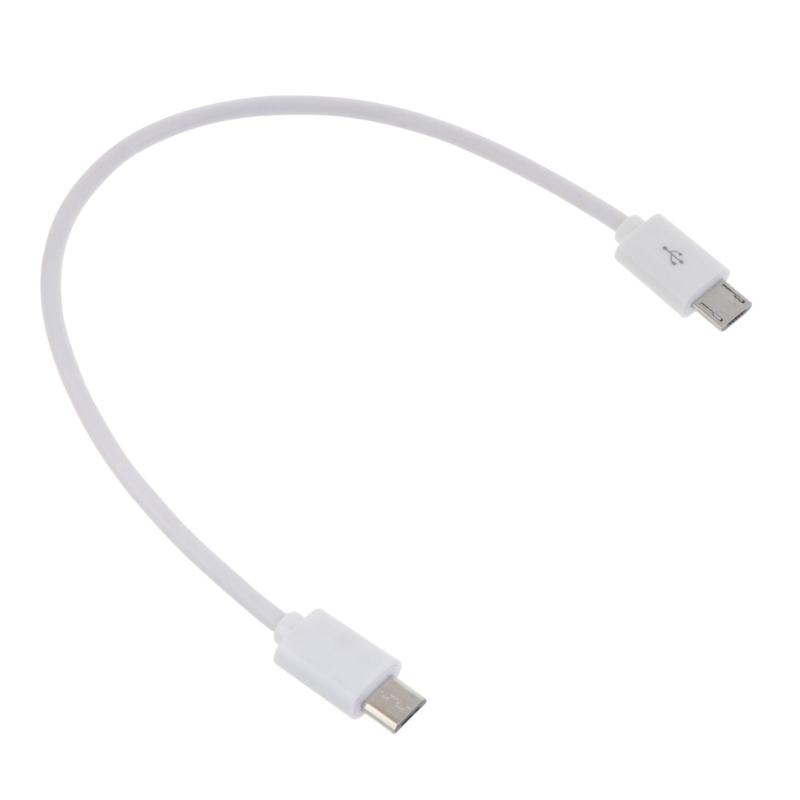 Micro USB 2.0 B Male to Micro USB B Male Cáp mở rộng chuyển đổi hỗ trợ OTG Màu sắc: 0,2m
