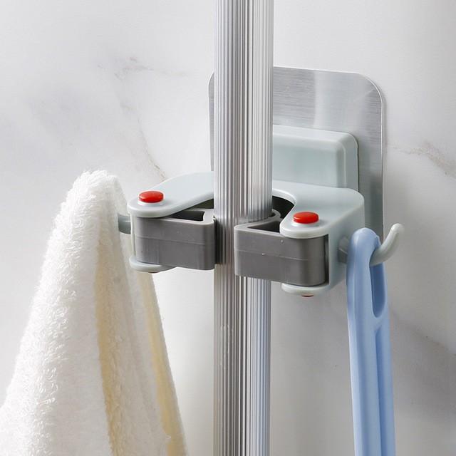 Bộ Móc Treo Chổi Cây Lau Nhà Đồ Đạc Gắn Tường Thần Thánh