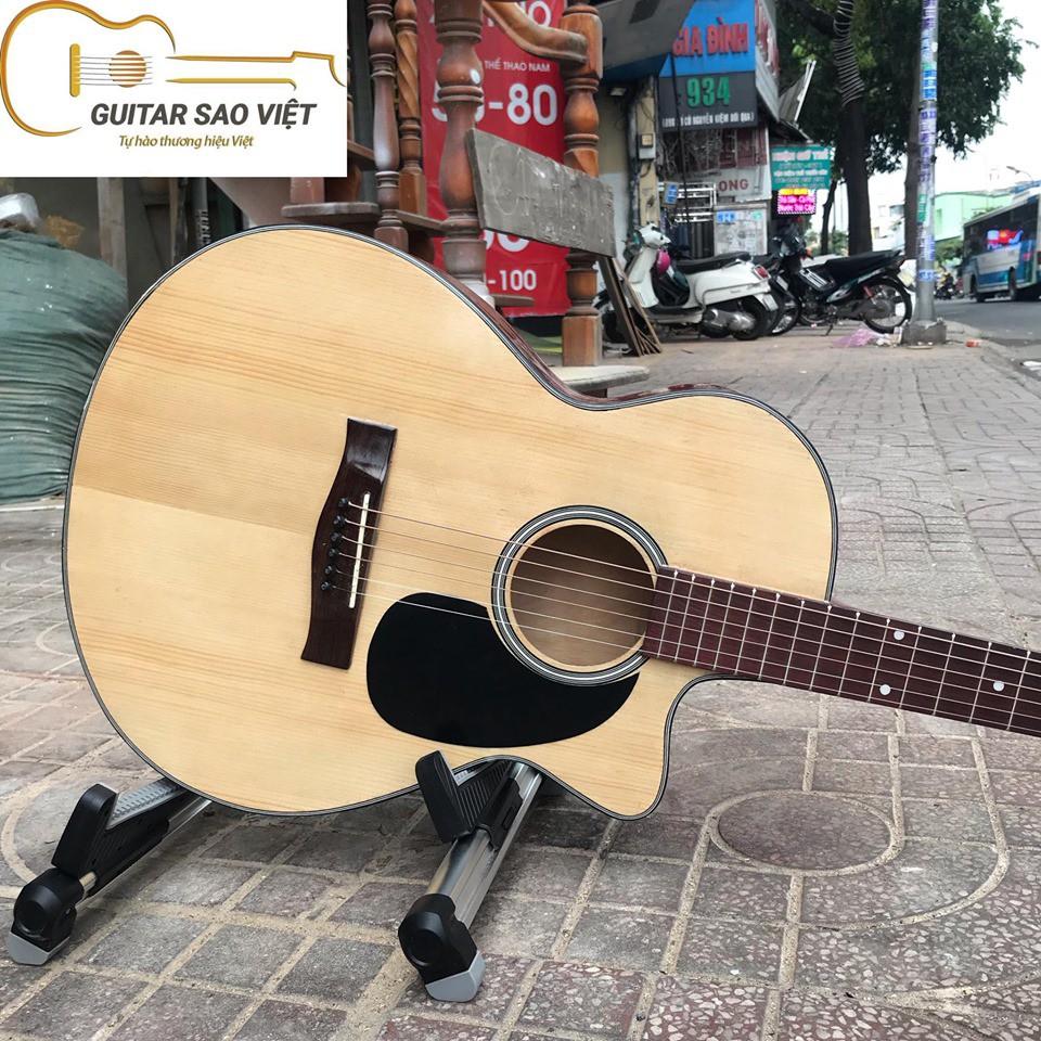 Đàn guitar SV-E75,đàn cho người mới tập chơi sản xuất tại Việt Nam