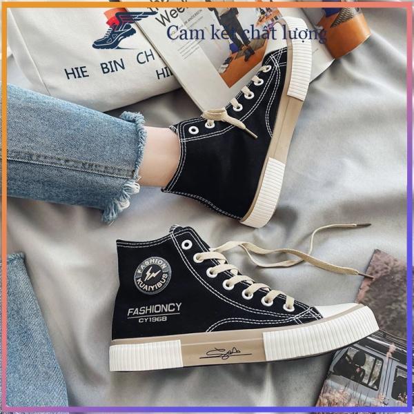 Giày Thể Thao Cao Cổ Bằng Vải Canvas Thoáng Khí Thời Trang Mùa Hè Kiểu Mới Dành Cho Nam 2022