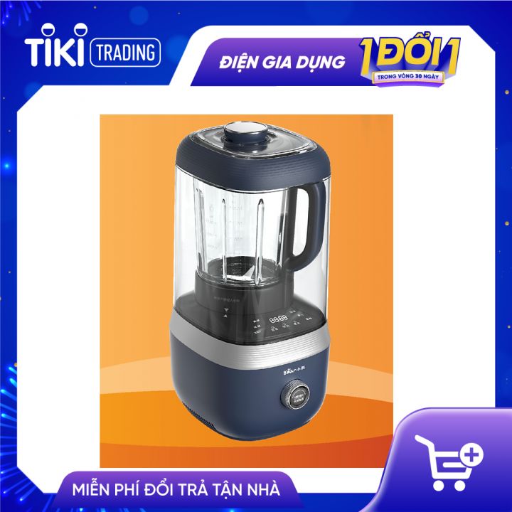 Máy Xay Nấu Đa Năng Bear 1,5L Chống Ồn Cao Cấp, Làm Sữa Hạt, Sinh Tố Tiện Lợi PBJ-B06S2 - Hàng chính hãng