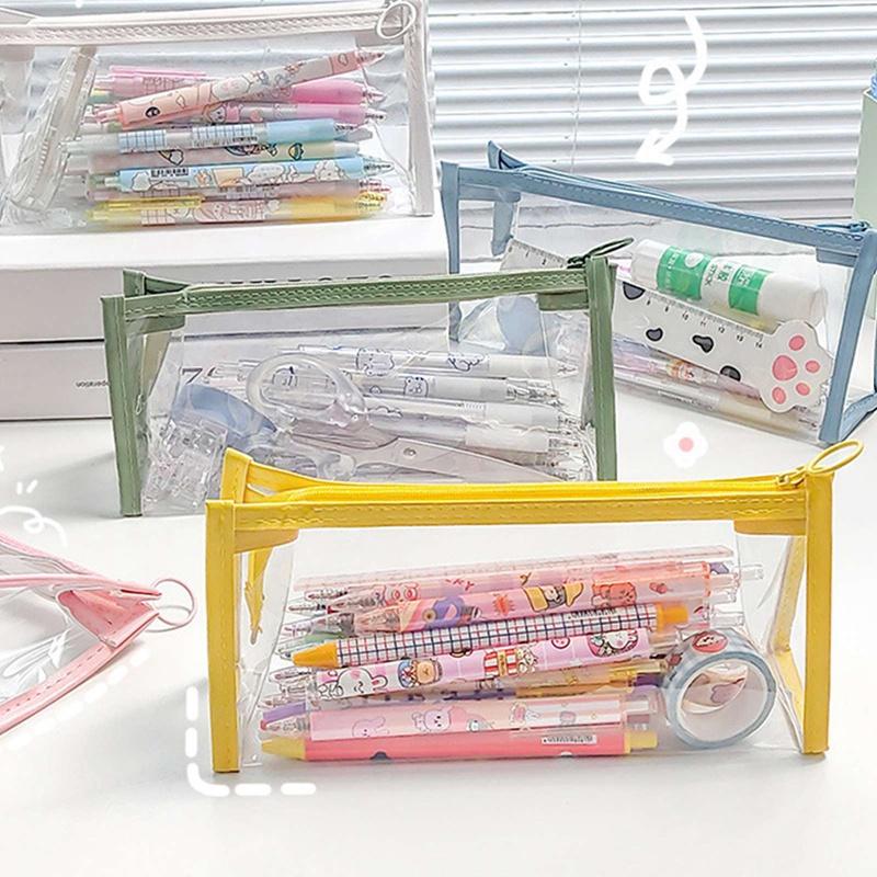Tmdbyx Túi Đựng Bút Trong Suốt Họa Tiết Kawaii Dành Cho Học Sinh
