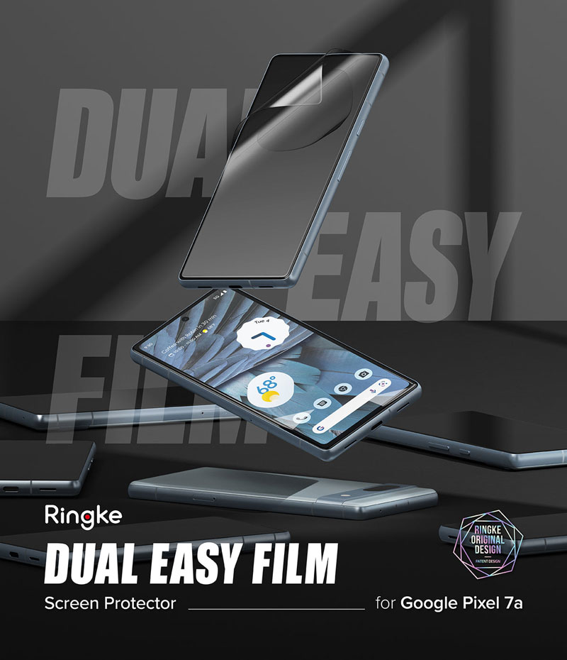 Dán Full Màn Hình cho Google Pixel 7a/7/7 Pro/6 Pro RINGKE Dual Easy Film (Hộp 2 Miếng) - Hàng Chính Hãng