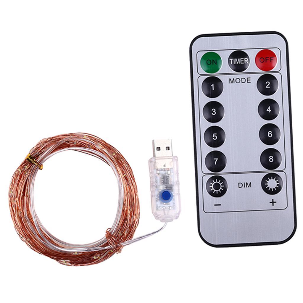 Decorative LED String Lights Multi Color Change String Lights Warm White 1