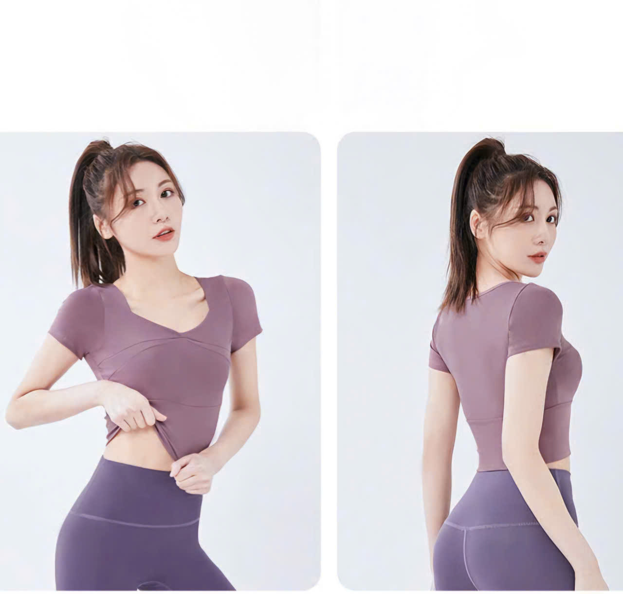 [KoSuyTu] ÁO CROPTOP TẬP YOGA – GYM TÍCH HỢP ÁO NGỰC