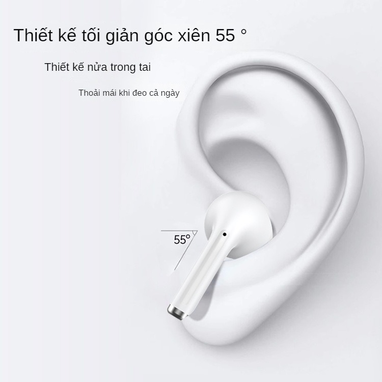 Tai Nghe Bluetooth Nhét Tai Không Dây FIRO A20 ENC Bluetooth V5.3 - Tai Nghe A20 ENC Giảm Tiếng Ồn Thông Minh - Âm Thanh HiFi - Điều Khiển Cảm Ứng - Tai Nghe Thể Thao Không Dây FIRO A20 - Phù Hợp Với Tất Cả Dòng Máy - Hàng Chính Hãng