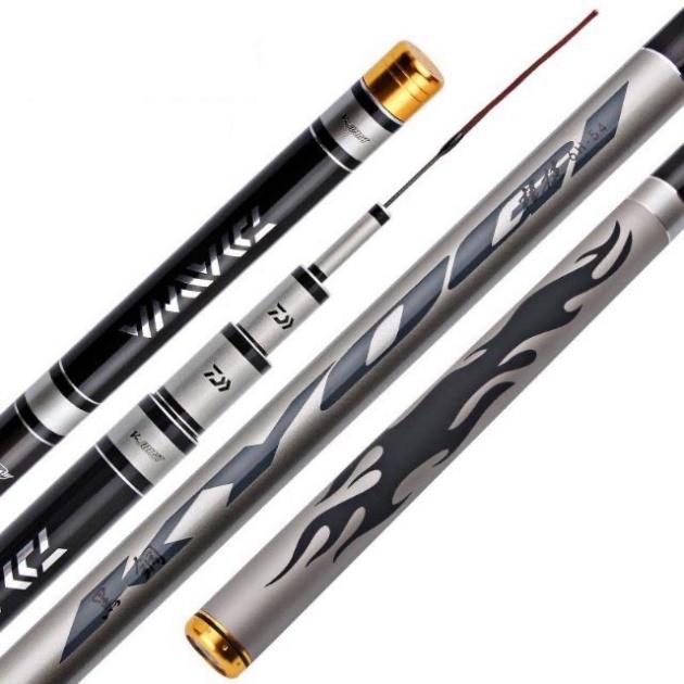 Cần câu tay 6H dài 5m4 DAIWA cần cực khoẻ y hình chính hãng