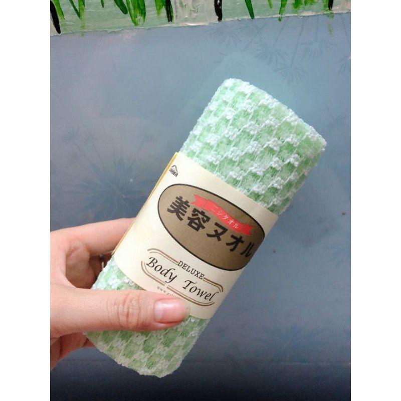 Combo 4 khăn dài mềm kỳ lưng Hàn Quốc