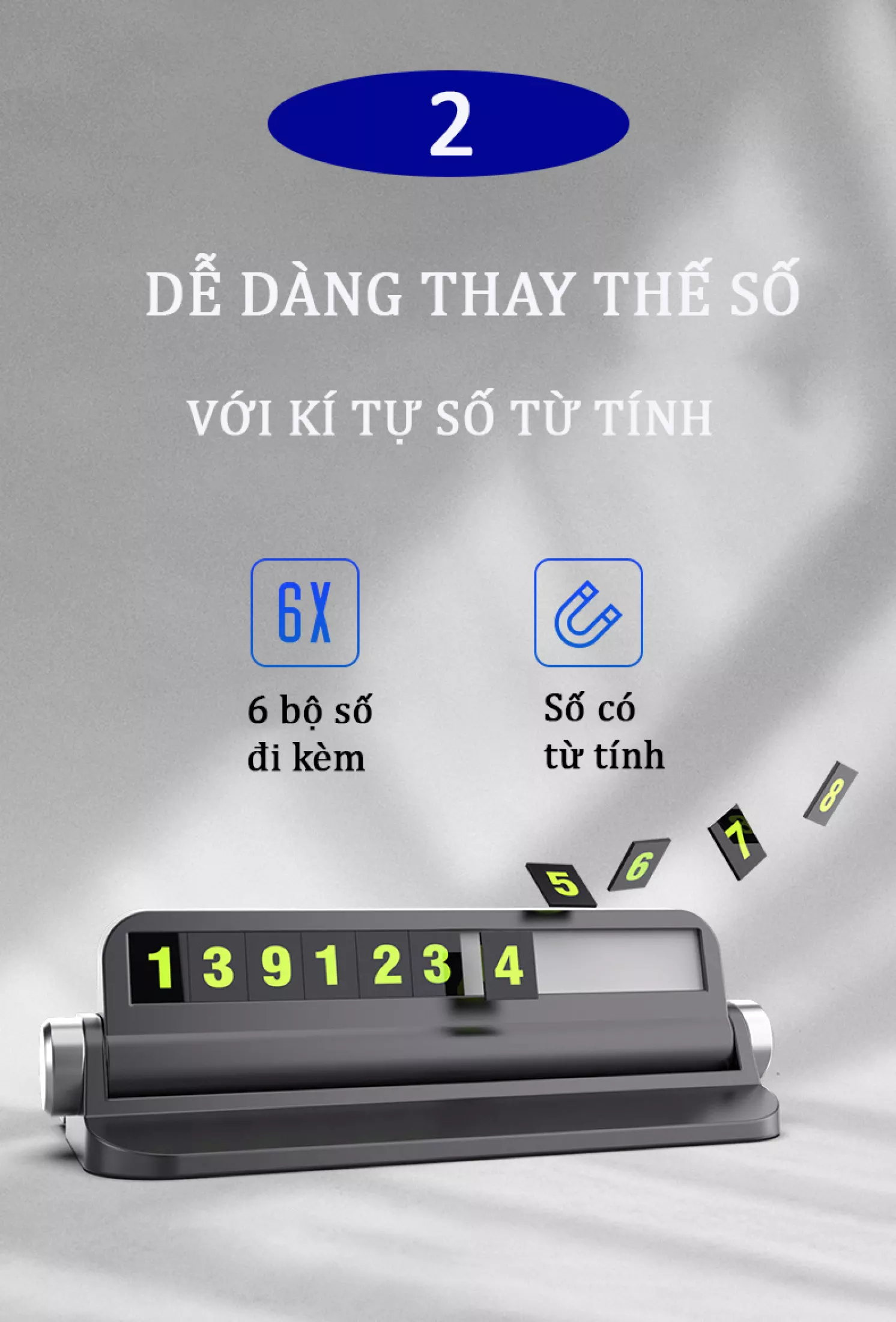 Bảng Ghi Số Điện Thoại Gắn Taplo Oto Tiện Lợi, Kiêm Đế Đỡ Điện Thoại Đa Năng, Thiết Kế Nhỏ Gọn, Đẹp Mắt