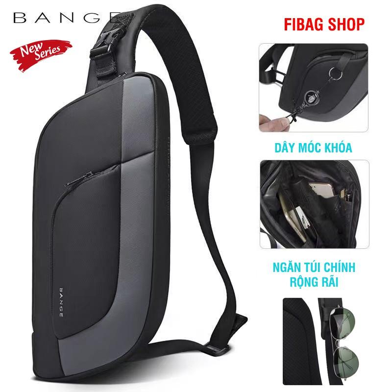 TÚI ĐEO CHÉO NAM BANGE FI11 (CHEST BAG) Cao Cấp - Chống Thấm Nước