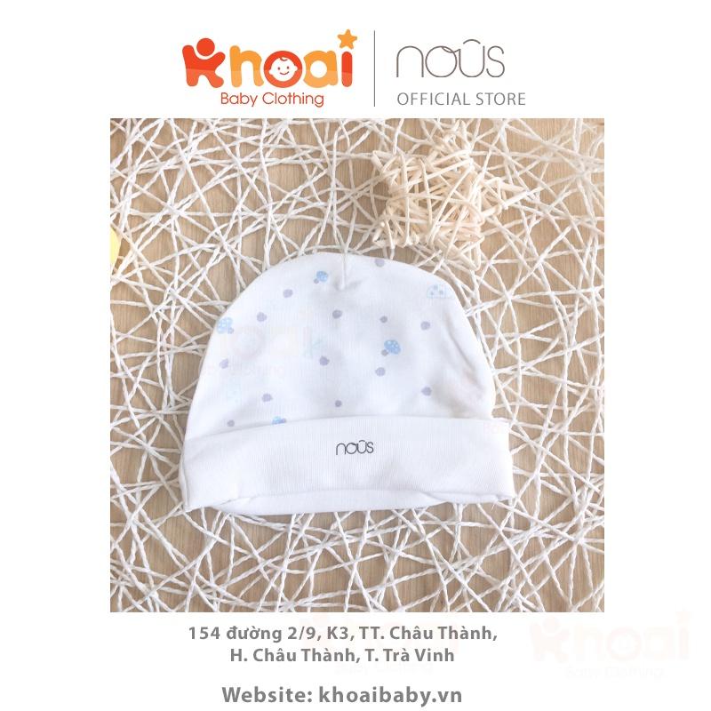 Phụ kiện Nous - Mũ sơ sinh cho bé - Chất liệu Nu Petit 95% cotton thiên nhiên