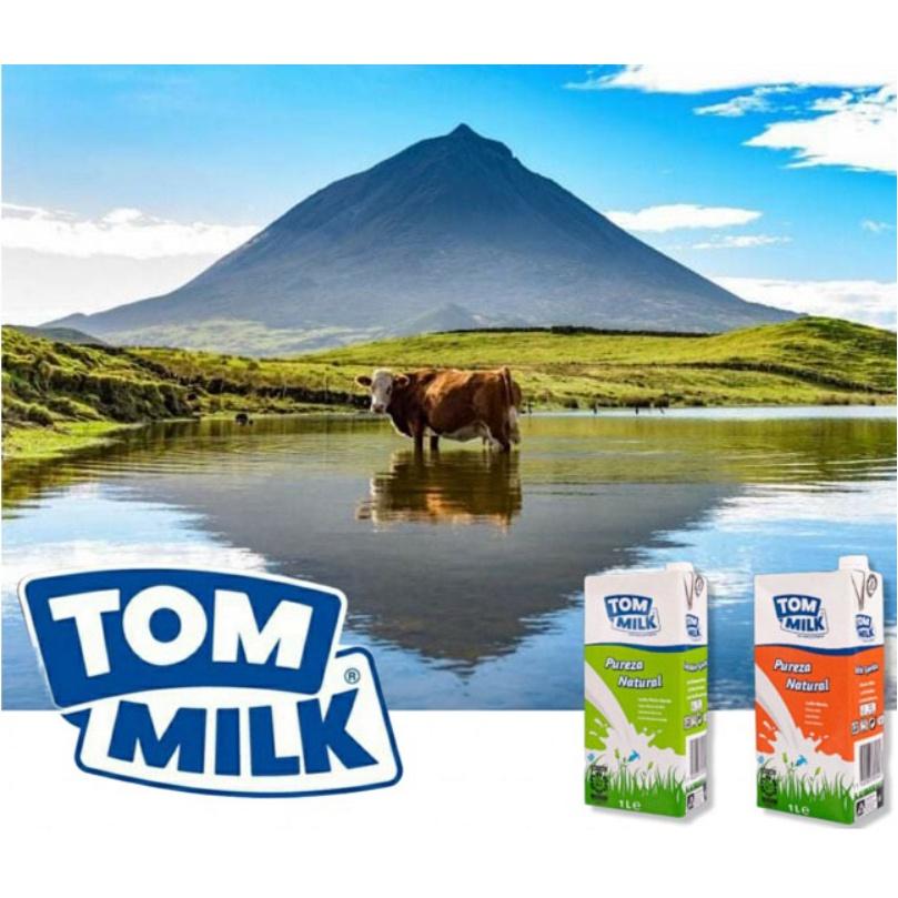 Sữa Tươi Tom Milk Nguyên Kem 1L - Nhập Khẩu Bồ Đào Nha