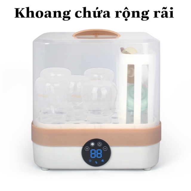 Máy Tiệt Trùng, Sấy Khô 6 Bình Sữa, Hâm Sữa CMBear ZRX-0860 CHÍNH HÃNG