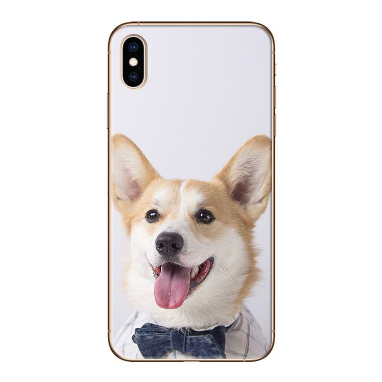 Ốp lưng dành cho iPhone X/XS/XS MAX - Cún Nơ
