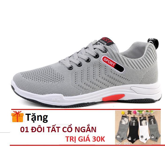 Giày Sneaker Thể Thao Nam HiNiTi T008 Dáng Đẹp- Năng Động Tặng Tất Khử Mùi