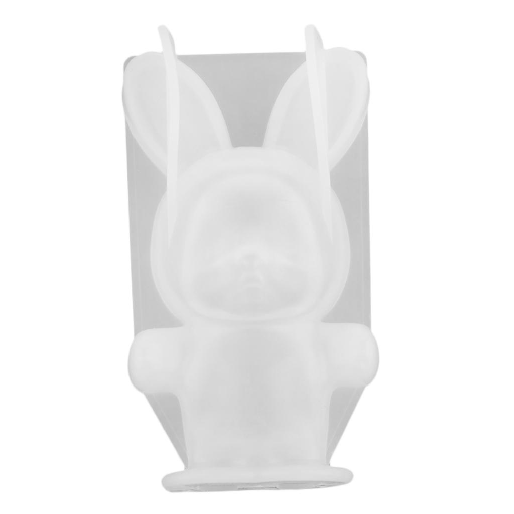 3D Standing Silicone Mold Mould for Fondant Cake Decoration, Cupcake Topper, Polymer Clay, Jewelry, Epoxy Resin DIY Crafting, Baking Tools