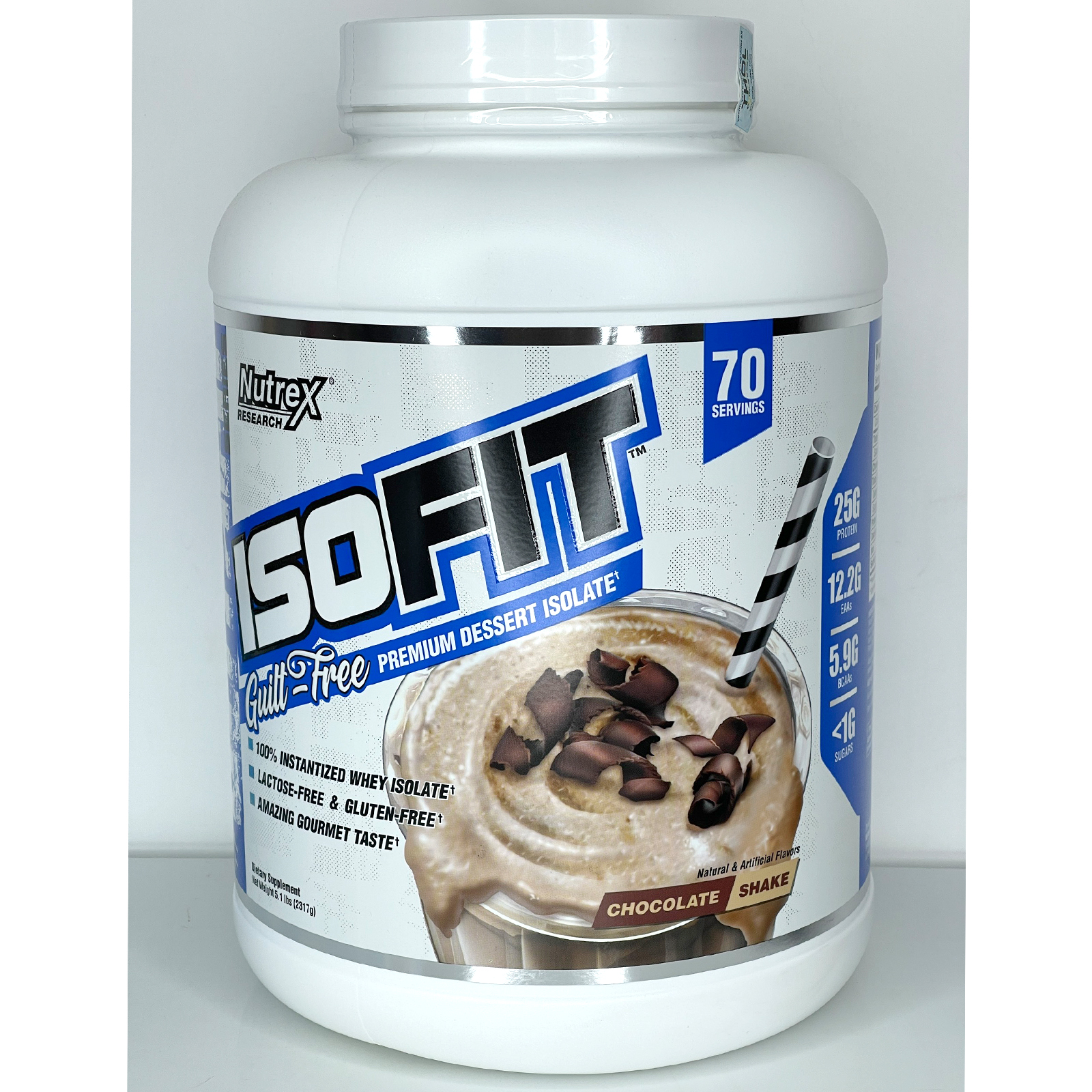 Combo Sữa tăng cơ giảm mỡ cao cấp ISOFIT của Nutrex hộp 70 lần dùng hỗ trợ tăng cơ, giảm cân, đốt mỡ cho người tập GYM & Bình shaker 600ml (Mẫu ngẫu nhiên)