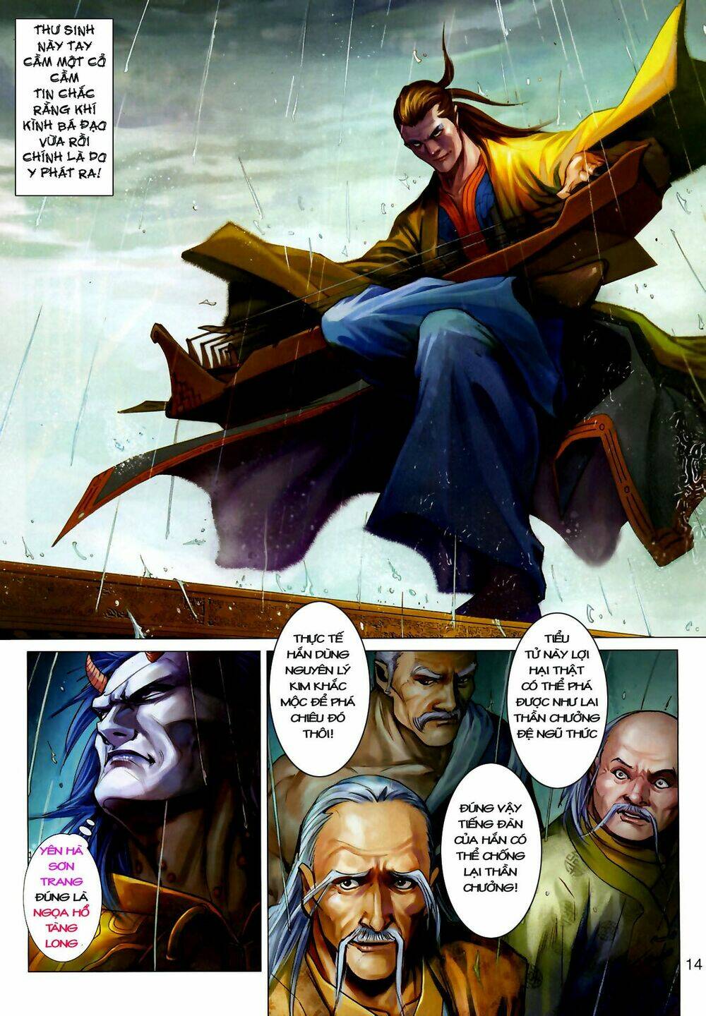 thần chưởng long kiếm phi chapter 15 15